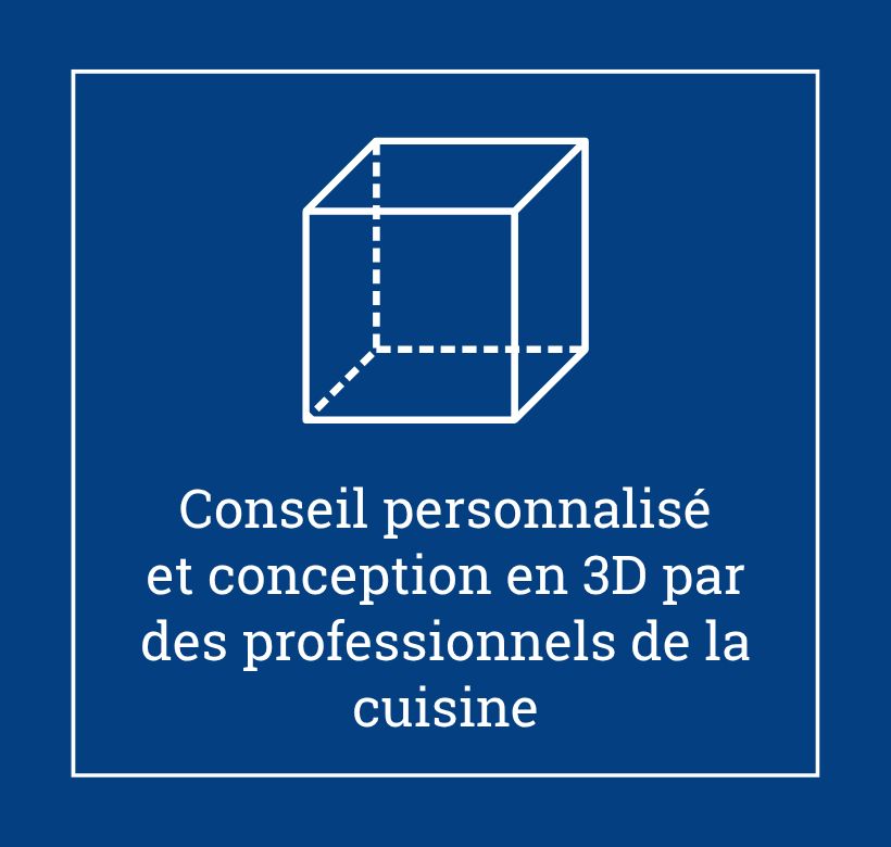 Nos experts en cuisine conçoivent votre cuisine à l'aide d'un logiciel de conception 3D de pointe. En savoir plus ici >