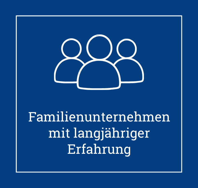 Wir sind ein Familienunternehmen mit langjähriger Erfahrung. Hier mehr erfahren>
