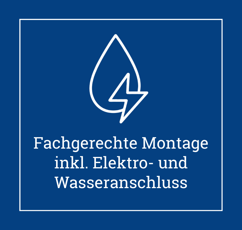 Wir installieren den Elektro- und Wasseranschluss Ihrer Küche fachgerecht. Hier mehr erfahren>