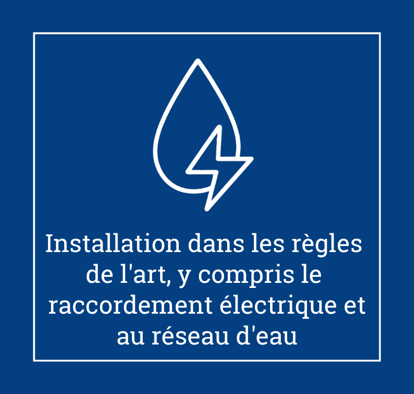 Nous réalisons le raccordement électrique et la mise en eau de votre cuisine dans les règles de l'art. En savoir plus ici >